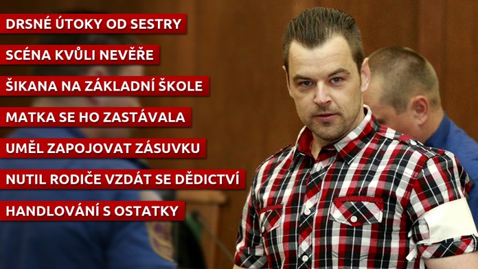 Soud s Petrem Kramným den druhý: Útok sestry, šikana, nevěra