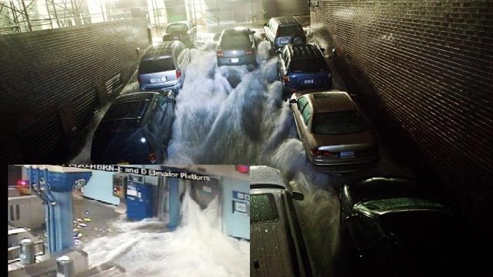 Bouře Sandy zaplavila newyorské metro, rozsah škod je obrovský