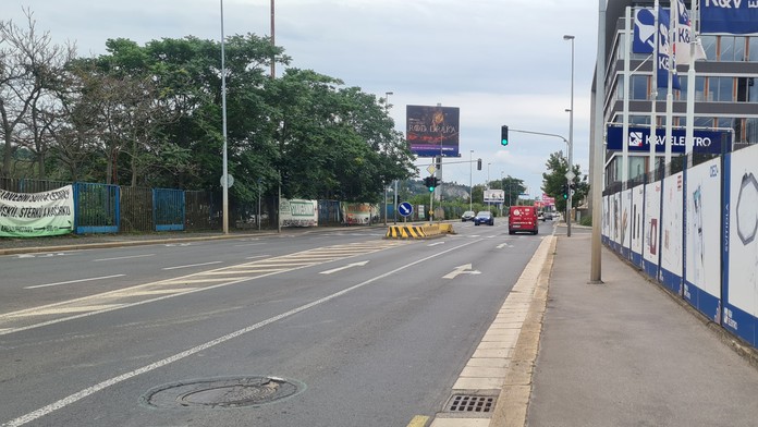 Ulice Strakonická v Praze