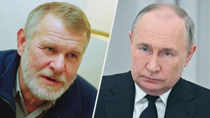 Jaromír Štětina a Vladimir Putin 