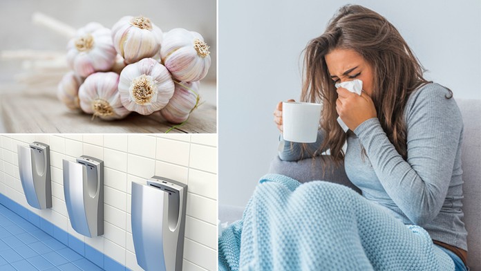Porazí virus česnek či sušička rukou? Lidé zkouší i nebezpečné metody