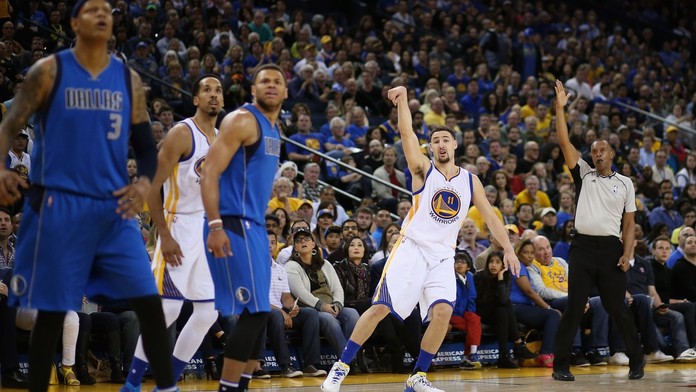 Rekordní výhra pro Golden State! Curryho zastínil skvělý Thompson!