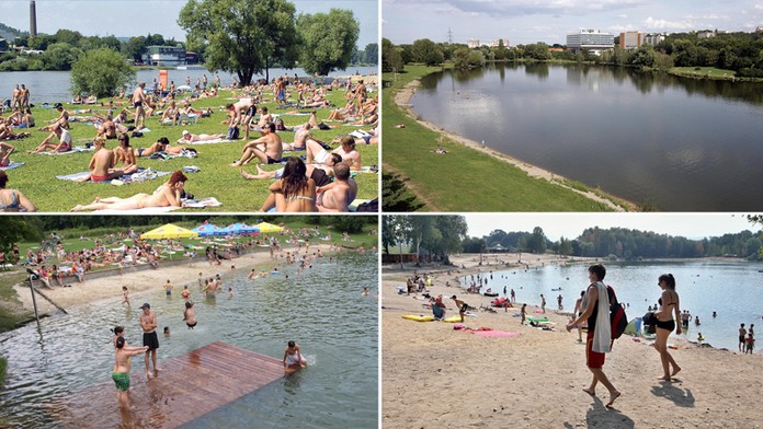 Za koupáním nemusíte k moři. Tyhle pláže jsou nejlepší v Česku