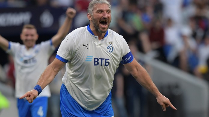 Ovečkin zazářil jako fotbalista, v přípravě skóroval za Dynamo Moskva