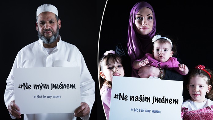 Muslimové v Česku: Jsme proti islámskému terorismu! GALERIE