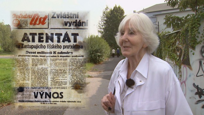 ROZHOVOR: Svědkyně smrti Heydricha poprvé promluvila!