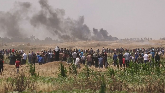Protesty v Gaze: Zemřeli čtyři lidé, na Izrael opět vyletěly rakety