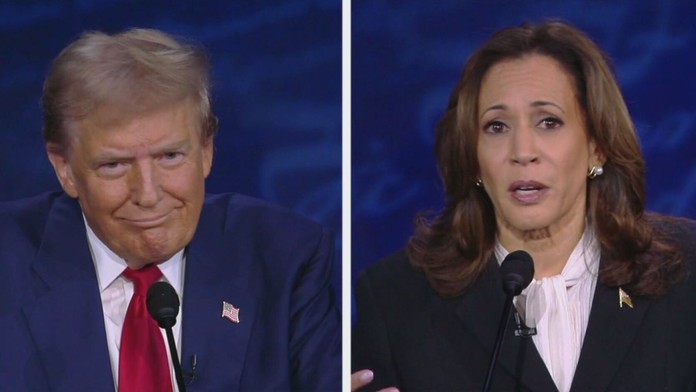 Donald Trump a Kamala Harrisová