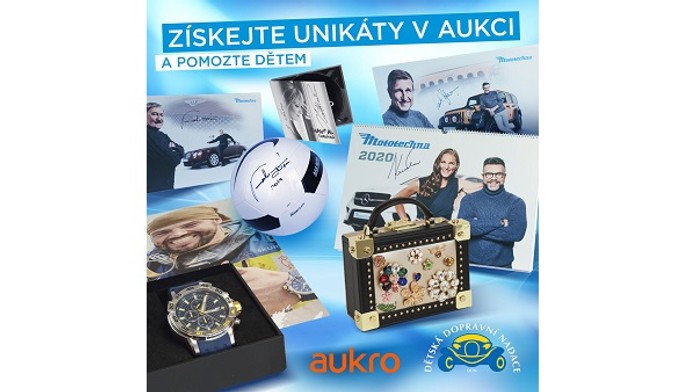 Získejte podepsané předměty od hvězd
