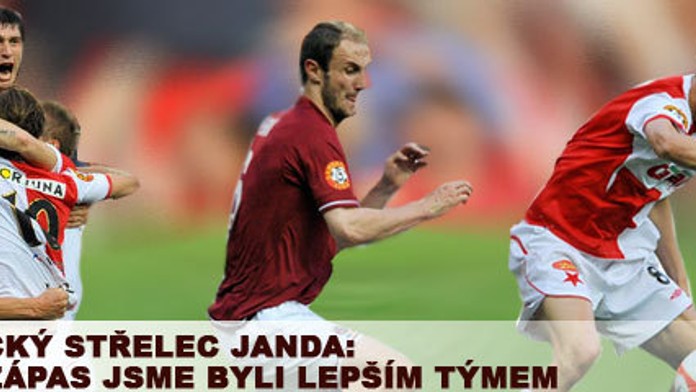 Slávistický střelec Janda: Byli jsme lepší po celý zápas