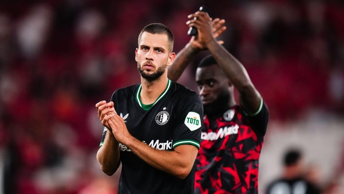 Dávid Hancko v dresu Feyenoordu