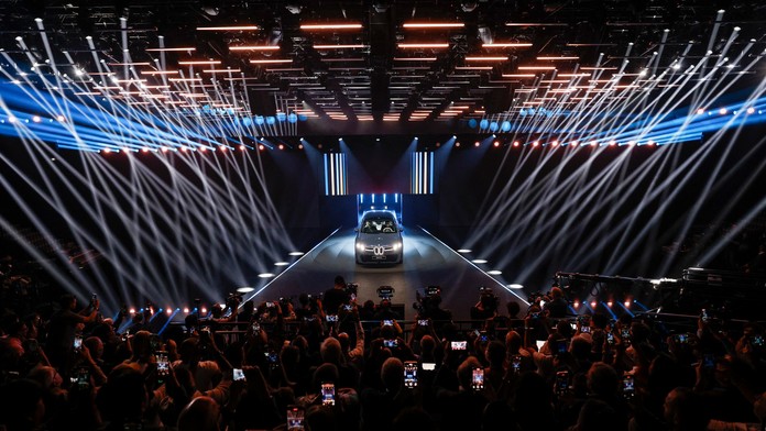 Prezentace BMW na mnichovském autosalonu IAA Mobility.