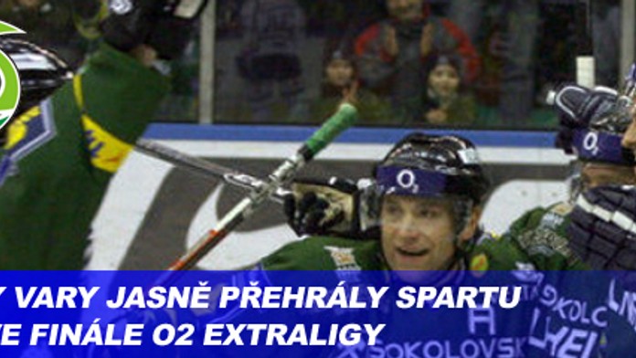 Karlovy Vary porazily Spartu 4:1 a postoupily do extraligového finále