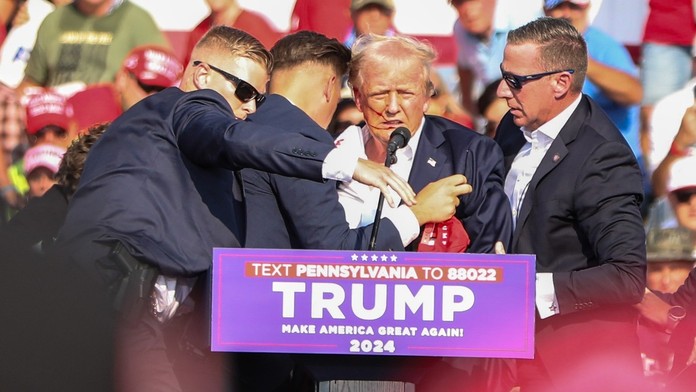 Donald Trump po pokusu o atentát