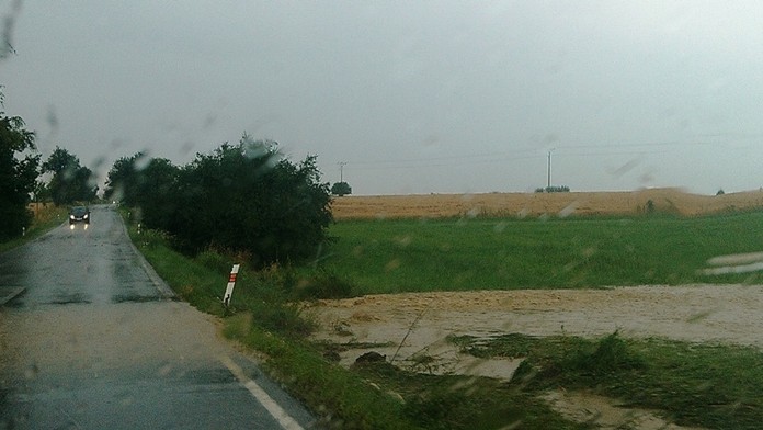 Bouřky znovu řádily na Vysočině, na Pardubicku a v Jeseníkách!