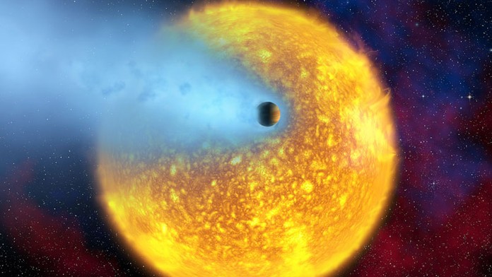 Vědci zachytili superbouři na cizí planetě