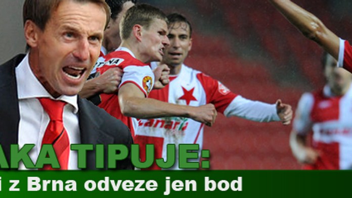 Tipy Františka Straky: Slavia uhraje v Brně jen bod