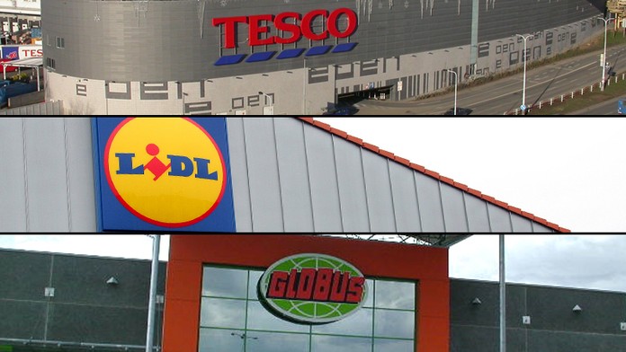 Lidl, Tesco a Globus vyšetřují úředníci!