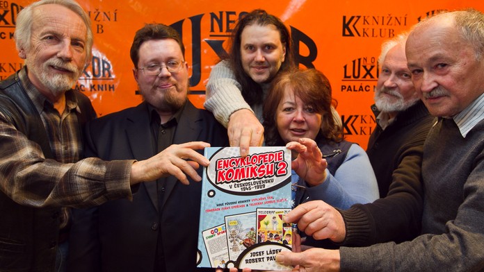 Druhý díl Encyklopedie komiksu je na světě