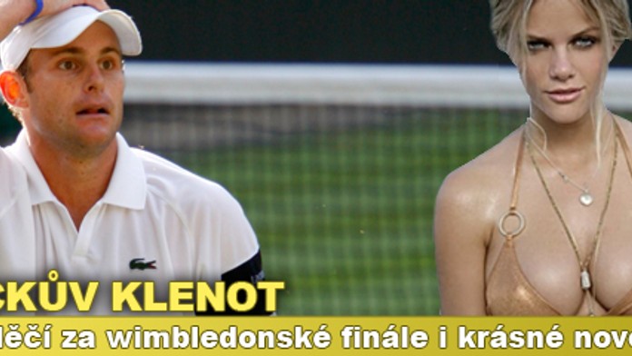 Roddickův klenot: Tenista vděčí za wimbledonské finále i krásné novomanželce