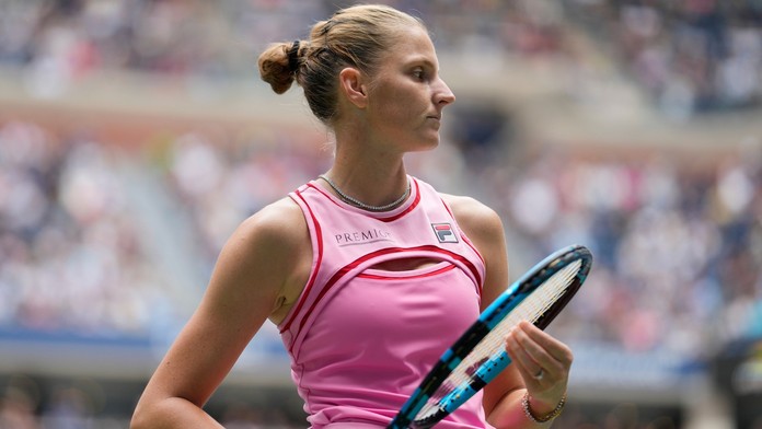 Plíšková do semifinále US Open neprošla. Krejčíková se Siniakovou jdou dál