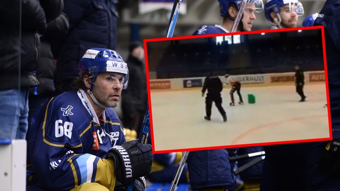 Útok na Jágra! Během tréninku ho ohrožoval muž s nožem. VIDEO
