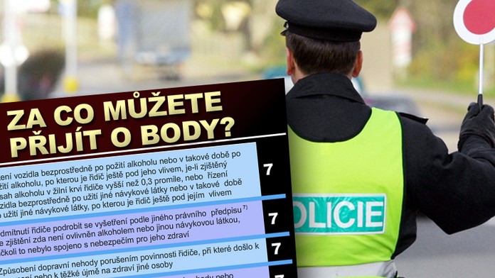 NOVÝ BODOVÝ SYSTÉM! Čtěte, za co nás budou trestat na silnicích!