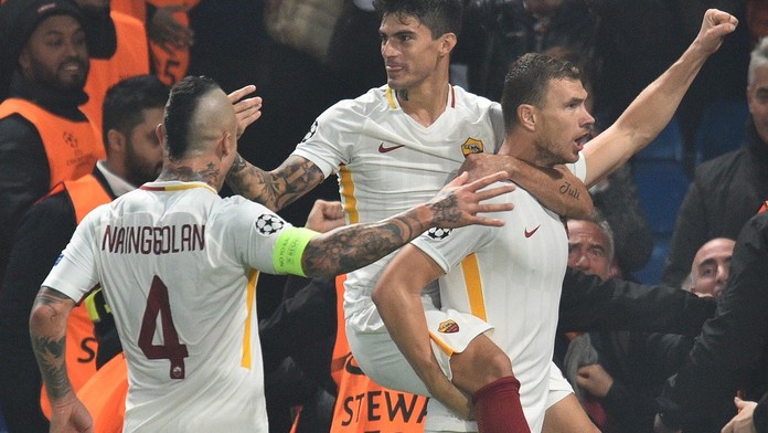 Džeko vystřílel AS remízu, Neymar a spol. venku rozmetali Anderlecht