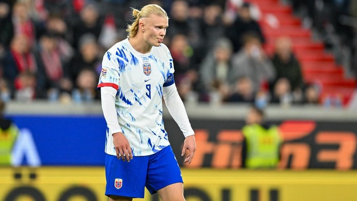 Haaland fotbal Norsko