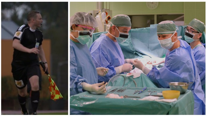 Cévní chirurg i učitel! Co dělají v civilu čeští fotbaloví rozhodčí?