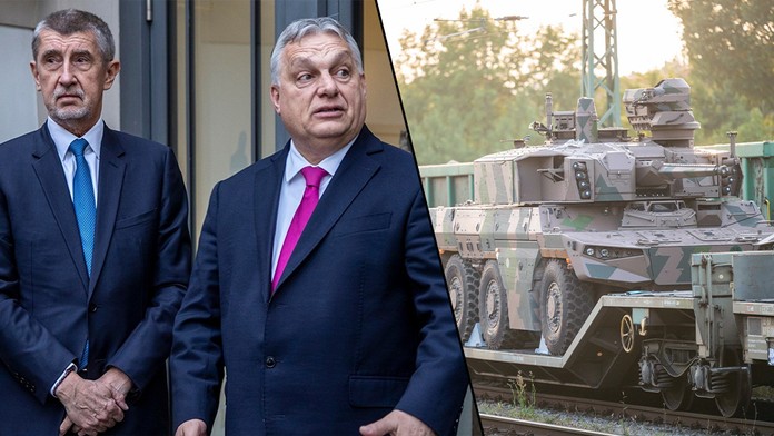 Babiš a Orbán