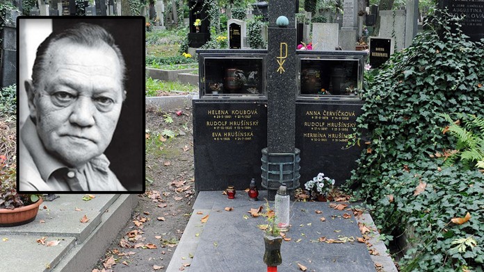 HROBY SLAVNÝCH: Zde odpočívá filmový "Švejk" Rudolf Hrušínský!