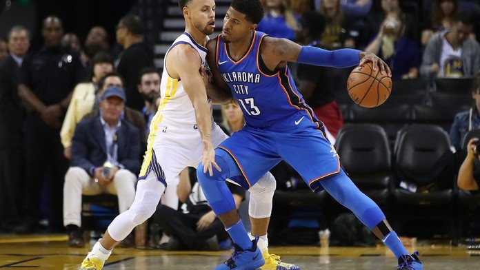 Šampioni z Golden State poprvé padli, Oklahoma je stále bez bodu
