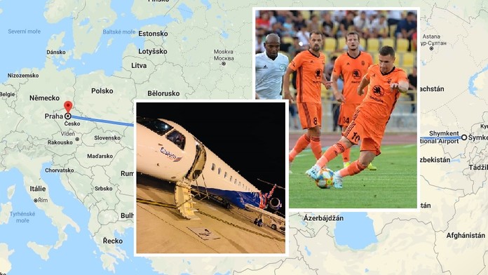 Komplikace s letadlem! Fotbalisté Mladé Boleslavi se jen tak nevrátí