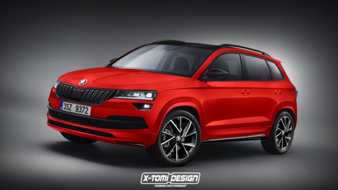 Sportovní Škodovka? Ano, Karoq RS s hybridním pohonem!