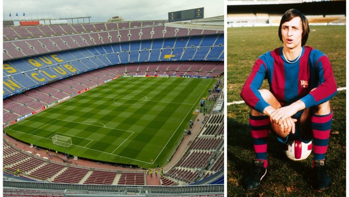 Pryč s Camp Nou! Pojmenujte stadion po Cruyffovi, vyzývají fans
