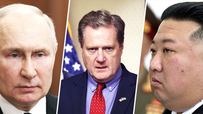 Vladimir Putin, Mike Turner a Kim Čong-un