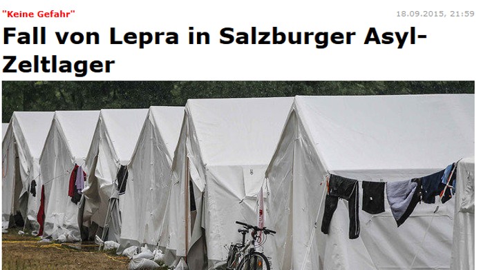 Mezi uprchlíky v Rakousku se objevila nebezpečná lepra