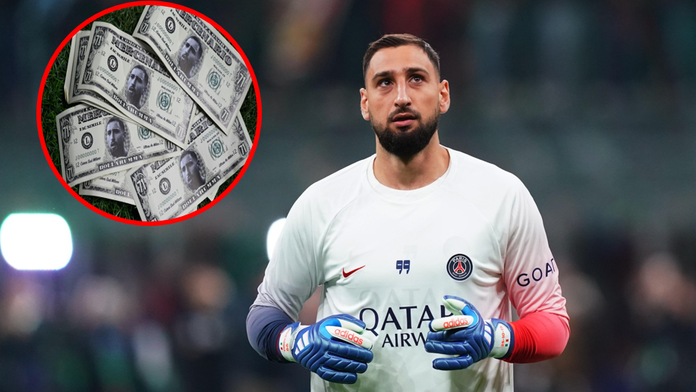 Cena za zradu, Dollarumma. Fanoušci zasypali nevděčníka bankovkami