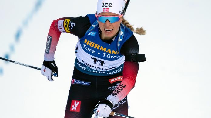 Sprint v Ruhpoldingu ovládla Eckohoffová, Charvátová patnáctá