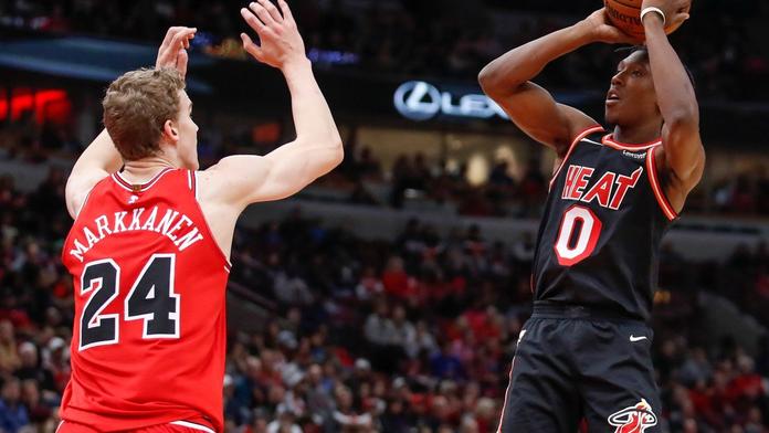 Miami i přes nudný začátek slavilo výhru na palubovce Chicaga