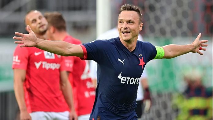 Slavia jako první porazila Brno a je první. Liberec zdolal Slovácko