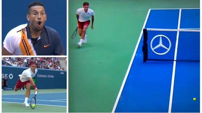Génius Federer! Nejúžasnější úder všech dob? Žasl sám i Kyrgios