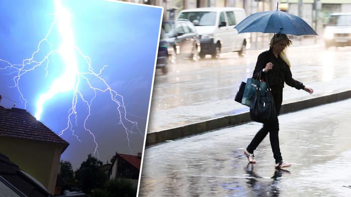Východ ČR zasáhnou bouřky, přívalové deště a krupobití!