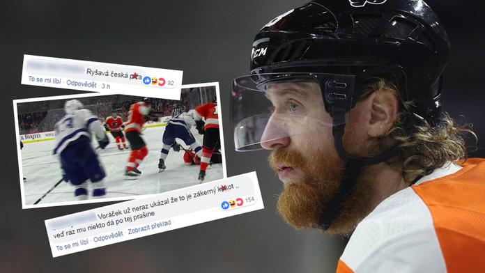 Voráček sejmul Černáka: Ryšavý zákeřný k*kote, nadávají Slováci!