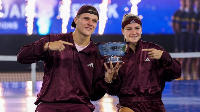 Teď už můžu ukončit kariéru. Menšík po grandslamovém triumfu s Muchovou vtipkoval