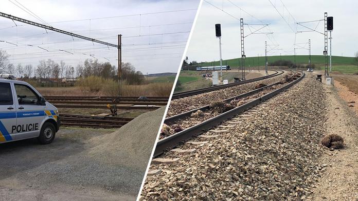 Žena zemřela po pádu z rychlíku. U Berouna zabil vlak 40 ovcí