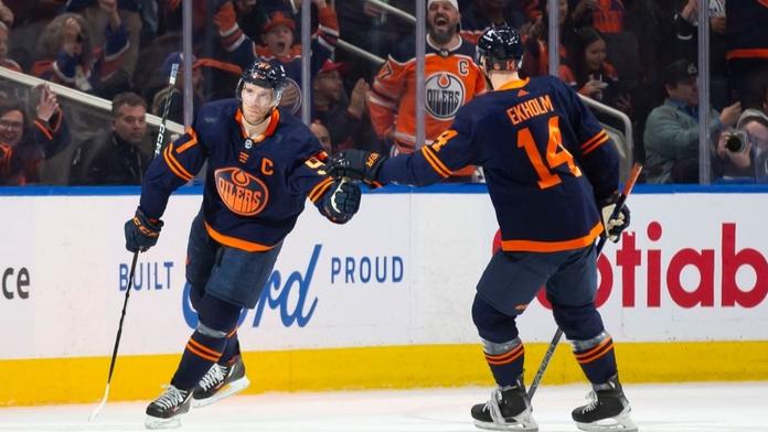 Nezastavitelný Edmonton má 15 výher v řadě. Pastrňák dal 31. gól