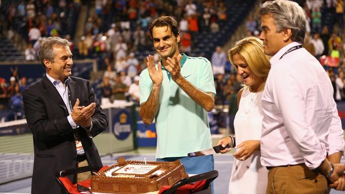 Narozeniny a 15:0! To není fiftýn, to je bilance Federer - Ferrer