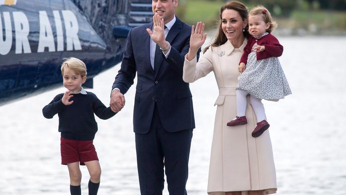Princ William, vévodkyně Kate a děti v Kanadě